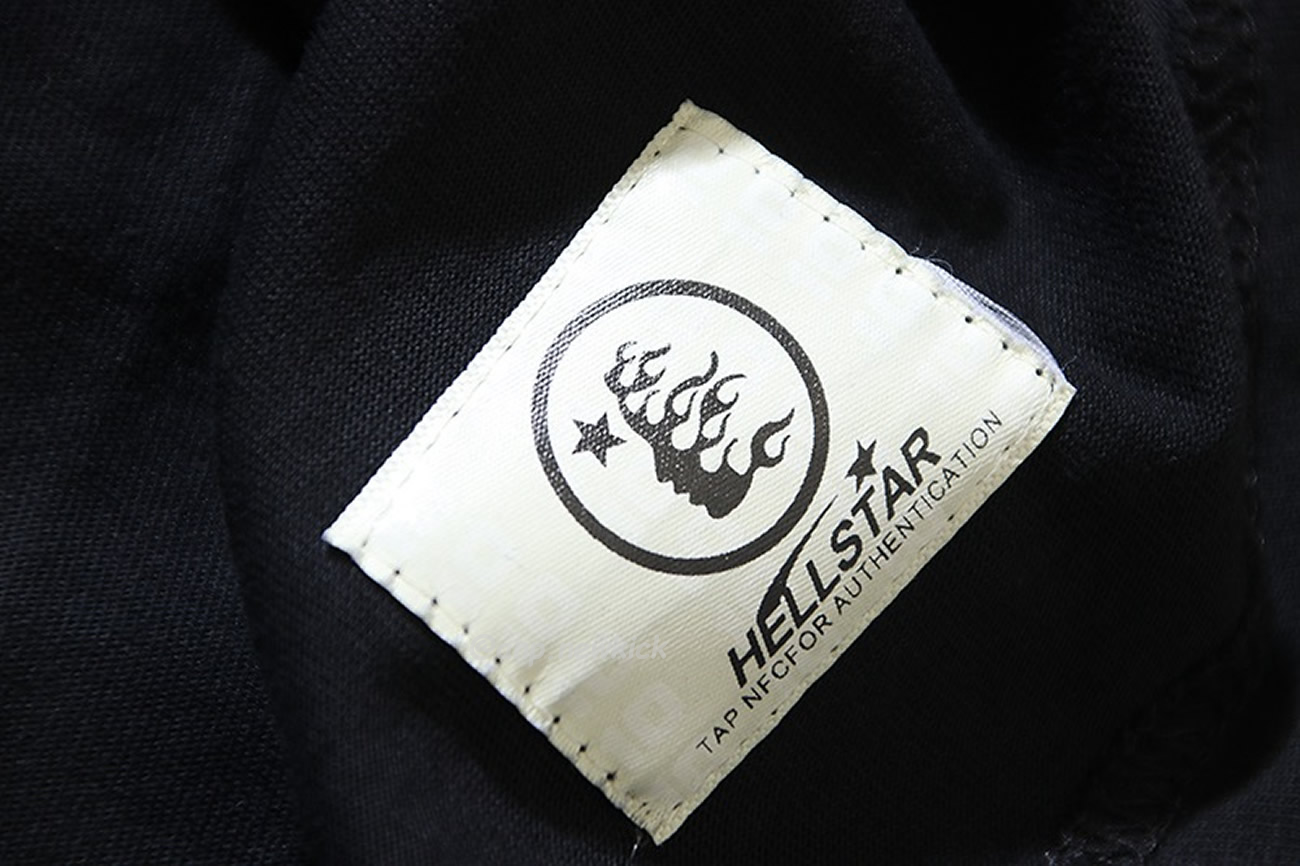 Hellstar Classic T Shirt Black White Fw23 (15) - newkick.org